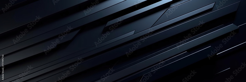 3d Dark Business Background, 3d shapes rendering, dark blue background 3d Dark Business Background, 3d shapes rendering, dark blue background