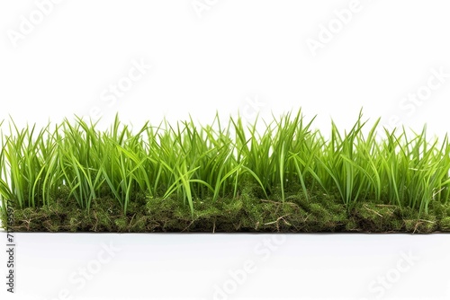 stock photo,grass line, on a white background