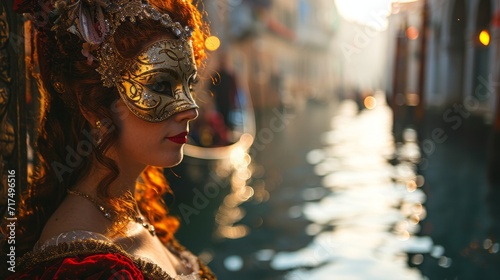 Venetian Reflections: Carnival Elegance on the Canals © Сергей Шипулин
