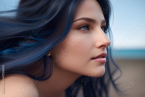 portrait of a woman. Generative AI