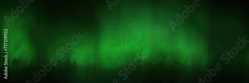 Matte green texture or background with stains, waves and grain elements. Image with place for text. Template for design. dark green