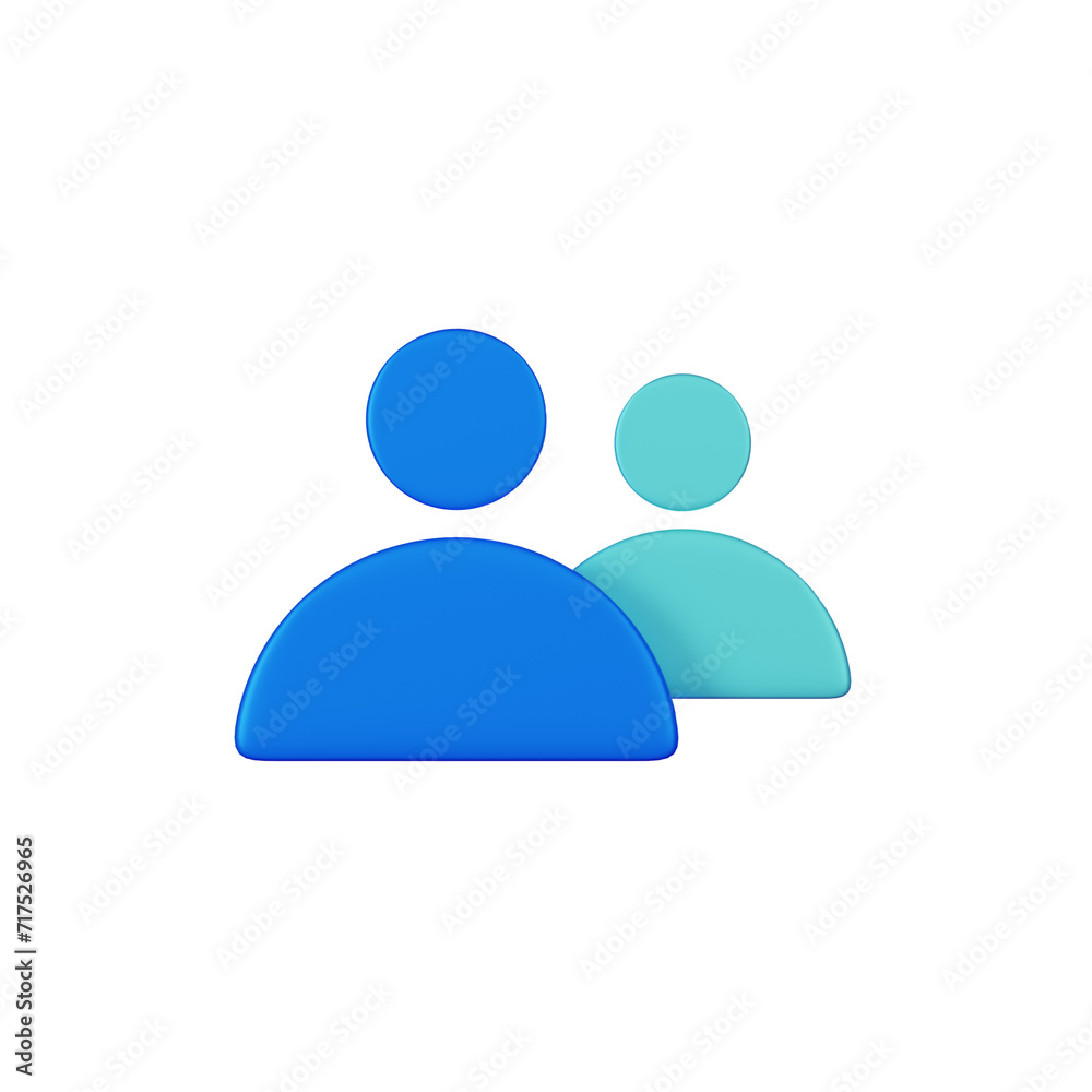 Social add friend contact 3d icon on online communication white background with user person member avatar symbol or business community profile account sign Social add friend contact 3d icon on online communication white background with user person member avatar symbol or business community profile account sign