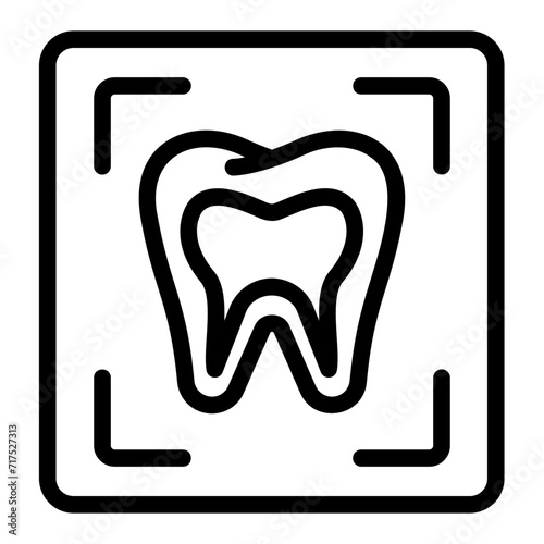 xray outline icon