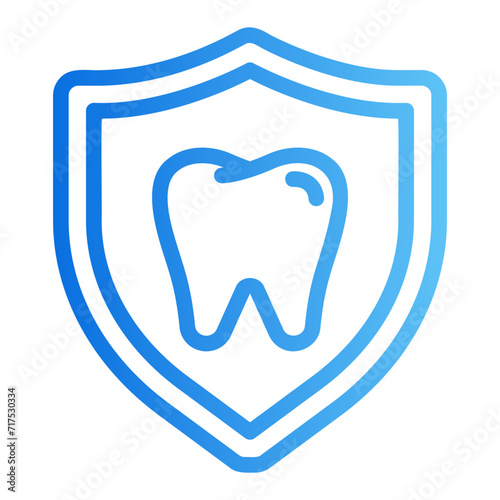 protection gradient icon