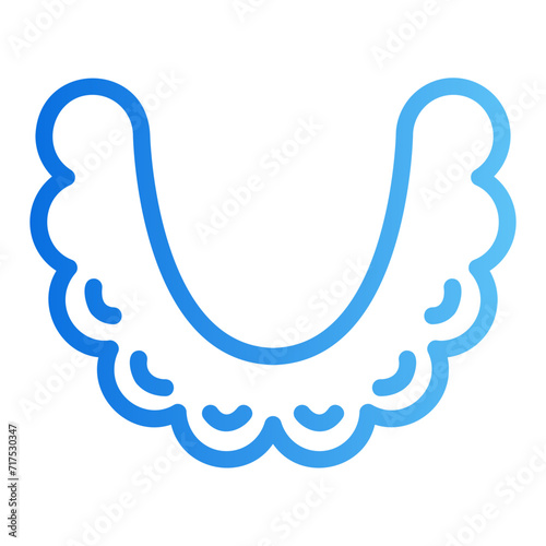 straightens teeth gradient icon