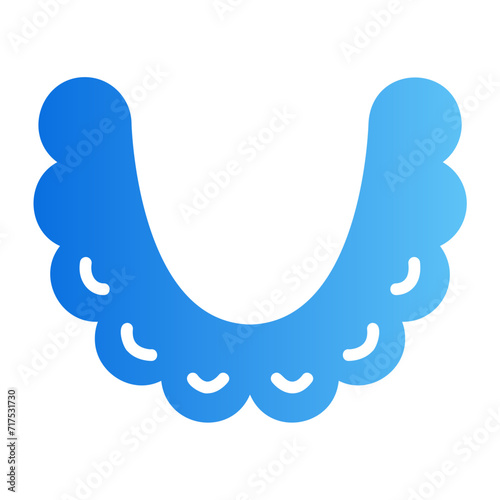 straightens teeth gradient icon