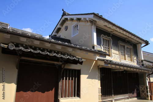 愛媛県内子町　八日市・護国地区の町並み