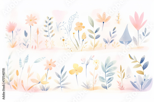 Pastel design inspiration Exploring the magic of illustration   cartoon drawing  water color style