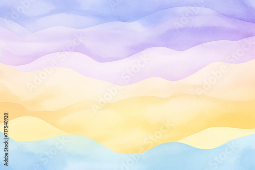 Pastel texture gradient A cool and colorful journey   cartoon drawing  water color style