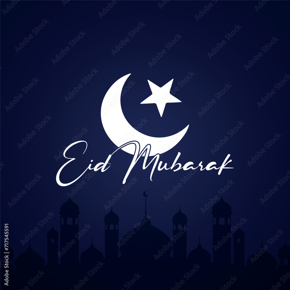 Islamic background vector art, Eid Mubarak and Ramadan Karim design