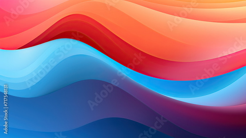 Essence of Color Gradient Banner Grainy Forms Background Ai Generative