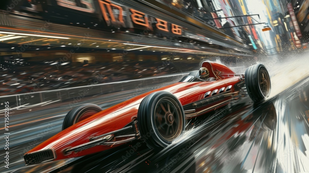 The intense highpitched whine of engines roaring past almost drowning out the cheers and screams of the crowd. The intense highpitched whine of engines roaring past almost drowning out the cheers and screams of the crowd.
