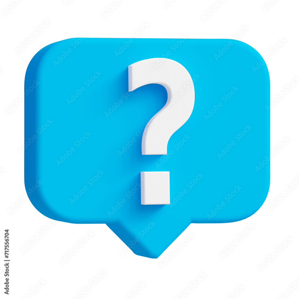 Question mark 3d Question mark 3d