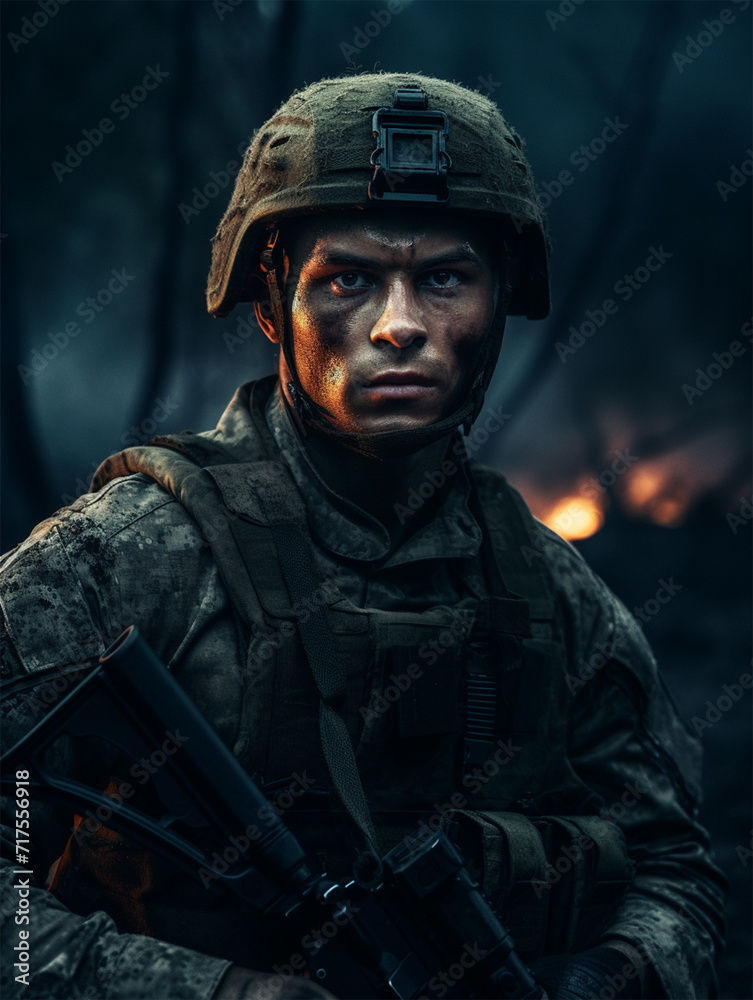 soldier in uniform generative ai soldier in uniform generative ai