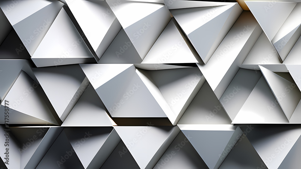abstract 3d triangles elegant background ,ai generate abstract 3d triangles elegant background ,ai generate
