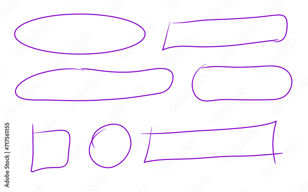 abstract purple hand drawn speech bubbles element lines design template abstract purple hand drawn speech bubbles element lines design template