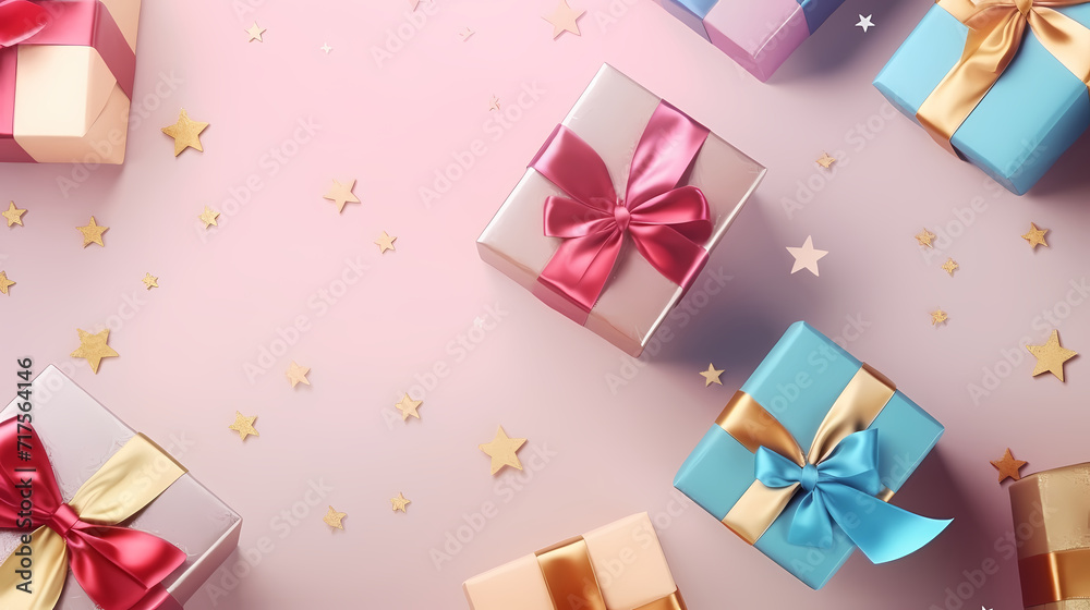 Gift box background. Black Friday sale. Birthday, children's day, valentine's day and wedding gift background Gift box background. Black Friday sale. Birthday, children's day, valentine's day and wedding gift background
