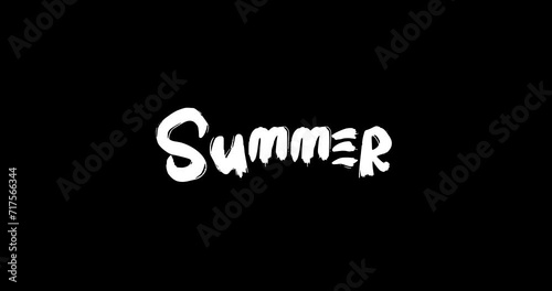 Wallpaper Mural Summer Women Name in Grunge Dissolve Transition Effect of Animated Bold Text Typography on Black Background Torontodigital.ca