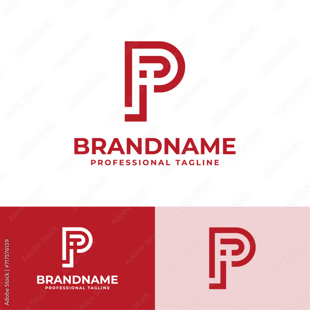 Letter PJ Modern Logo, suitable for business with PJ or JP initials