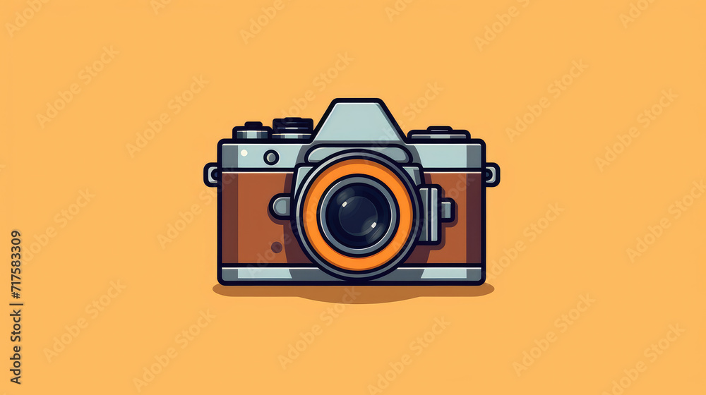 Flat vector logo minimalist Flat vector logo minimalist
