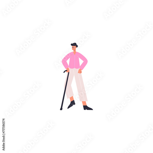 doctor and patient person poses general practitioner