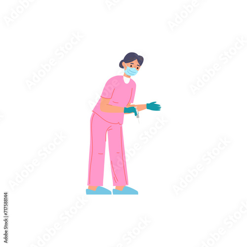 doctor and patient person poses general practitioner