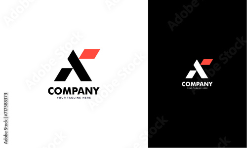 AF or FA initial logo concept monogram,logo template designed to make your logo process easy and approachable. All colors and text can be modified