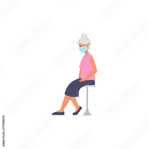 doctor and patient person poses general practitioner