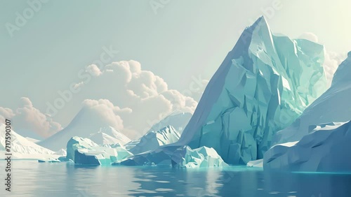 Wallpaper Mural Cartoon digital avatars of Iceberg Crusader Torontodigital.ca