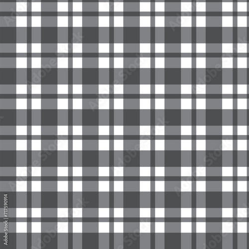 simple abstract seamlees grey ash white color plaid line pattern