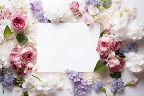 Spring flowers background. Happy Easter. Mother's Day. International Women's Day card