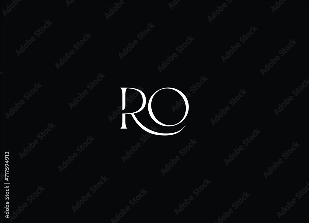 Best RO letter logo and initial logo Best RO letter logo and initial logo