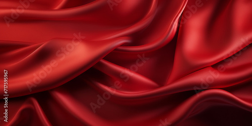 Red color glossy cloth .red color shiny cloth,romantic background of luxury,fabric,,Red silk satin curtain luxury background