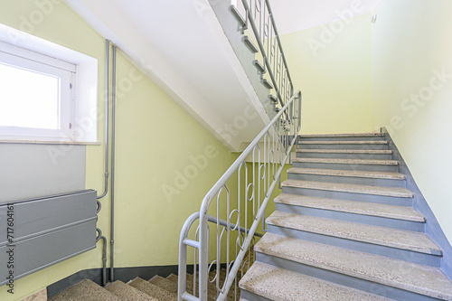 interior apartment room stairs, steps staircase inside house