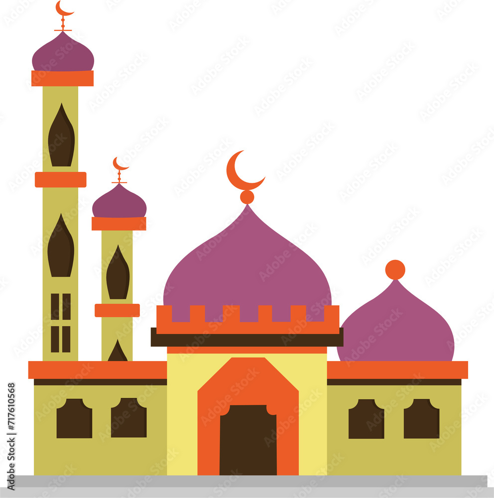 Mosque Illustration Mosque Illustration