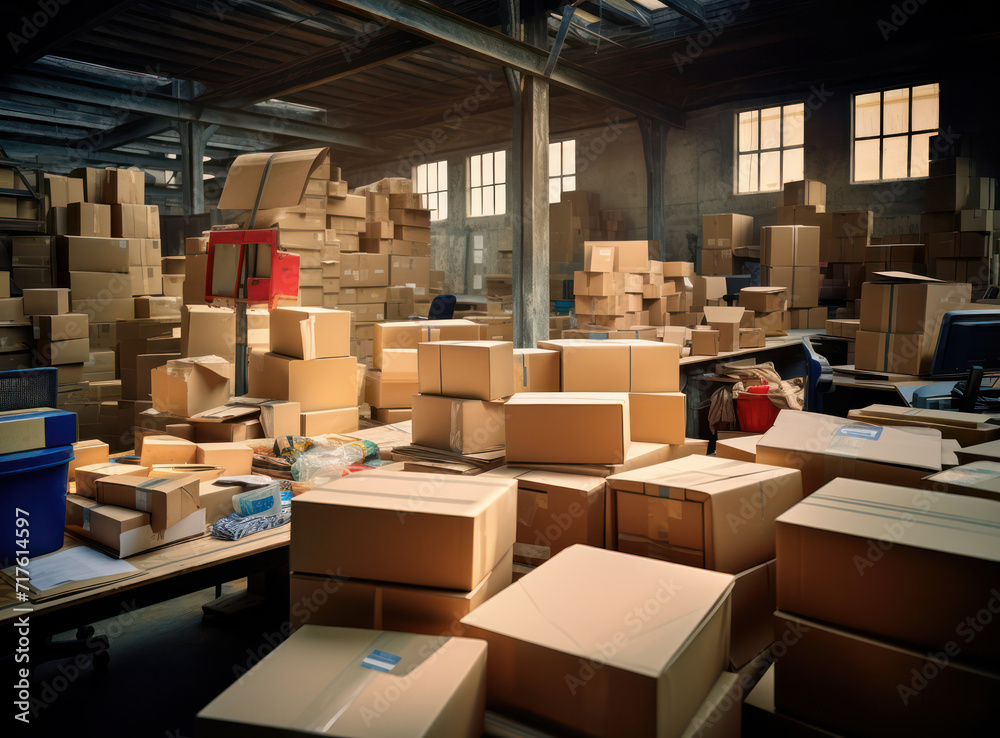 Efficient Storage and Logistics: Piling, Stacking, and Packaging Goods in a Warehouse Efficient Storage and Logistics: Piling, Stacking, and Packaging Goods in a Warehouse