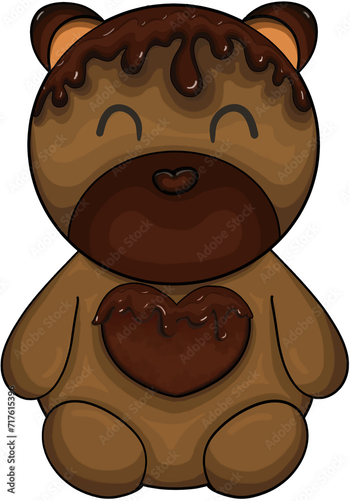 Fototapeta premium Chocolate Bear