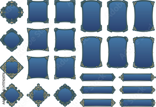 アンティーク　ビンテージ　フレーム飾り枠
