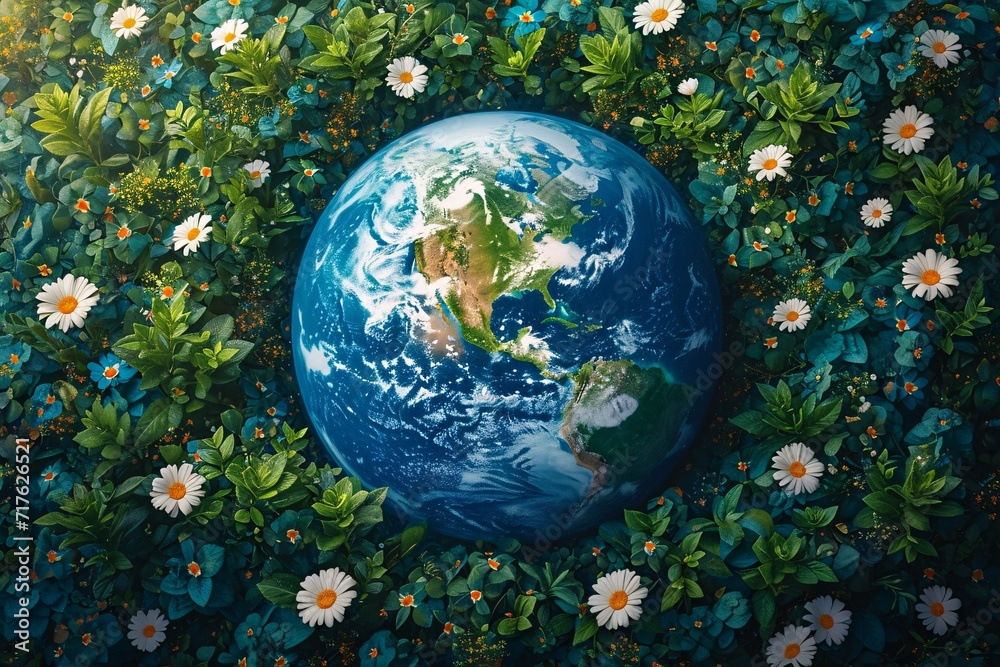 Eco-Friendly Earth Day Celebration: A Planetary Paradise Generative AI Eco-Friendly Earth Day Celebration: A Planetary Paradise Generative AI