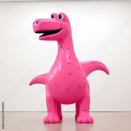 pink toy dinosaur © Eunjung