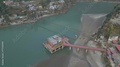 Dhari Devi a Hindu temple located on the banks of the Alaknanda River