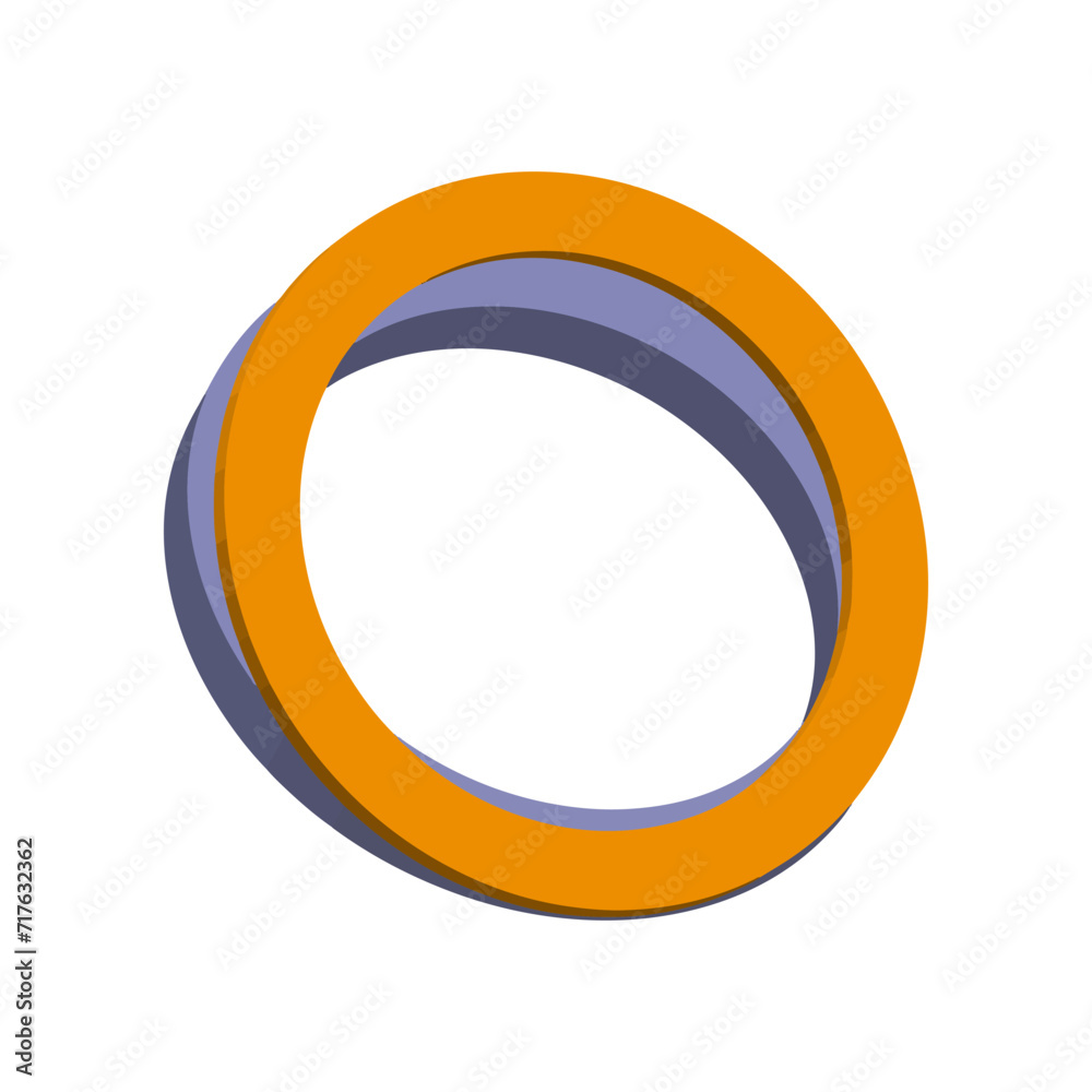 Abstract Ring Icon Vector Logo Template Illustration Abstract Ring Icon Vector Logo Template Illustration