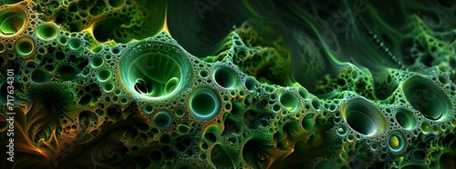 abstract green background