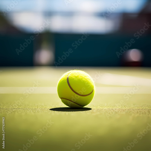 tennis, ball, court, sport, game, line, competition, green, play, tennis ball, sports, activity, outdoor, exercise, summer, athletics © Natalia