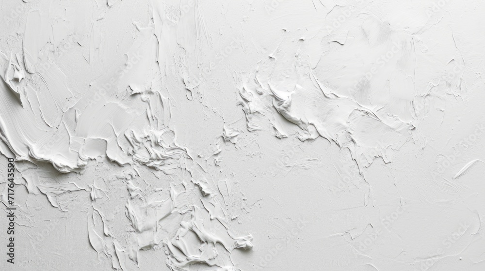 White texture of oil paint strokes on canvas. Rough, brutal strokes. Artistic background White texture of oil paint strokes on canvas. Rough, brutal strokes. Artistic background