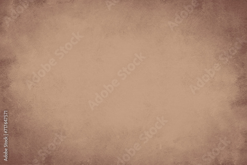 Textured brown background, scratched wall structure, template for scrapbook, vintage style