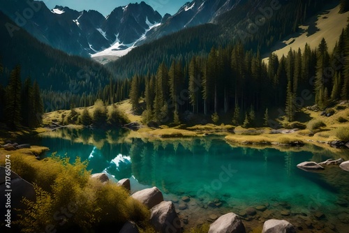 lake in the mountains © shafiq