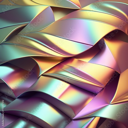 abstract and modern metallic foil texture backdrop