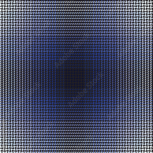 Blue Ombre Plaid textured Seamless Pattern