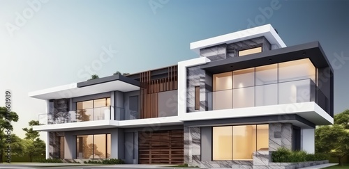 modern residential palace a 3d dream home © Align